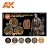 AK Interactive AK11625 OAK LEAF, PALM TREE & PLANE TREE PATTERNS AUTUMN/WINTER VARIANTS